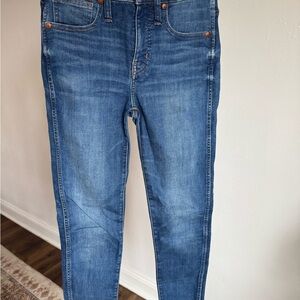 Madewell Women’s Classic Blue Skinny Jeans